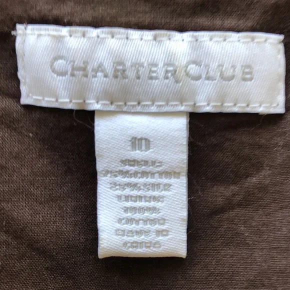 Charter Club Women’s Sleeveless Floral Surplice Dress - Picture 6 of 8